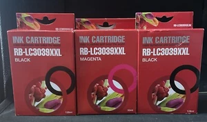 3 RB-LC309XXL Ink Cartridges for Brother LC3039 for MFC-J5845DW MFC-J5945DW NEW - Picture 1 of 1