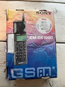Téléphone portable Sony GSM CM-DX1000 /1997, neuf/jamais utilisé - Photo 1/5