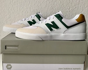 New Balance Numeric 574 Vulc, weiß, grün, Gr. 46,5, Sneaker, neu - Bild 1 von 17