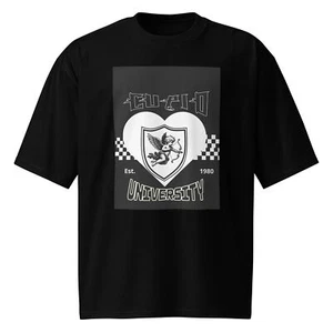 T-shirt oversize pesante - Foto 1 di 9