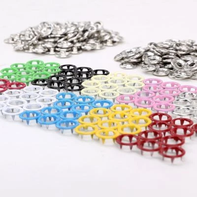 25sets  Metal  Snap  Button  Stud Leather Bag Clothes Jacket Repair Rivet DIY - Image 1 of 4