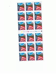#3495a Farm Flag booklet pane sheet MNH free shipping! - Picture 1 of 2