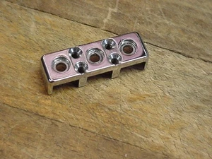 Tuerca de guitarra Fender System 1 de colección de los años 80 base tuerca metálica solamente - Imagen 1 de 4