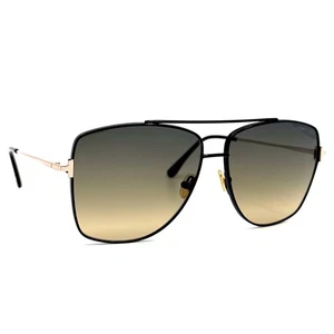 New, TOM FORD Reggie Sunglasses TF838 01B Authentic - Picture 1 of 12