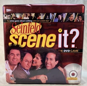 🎲seinfeld Scene It Game Tin Box F/SH - Picture 1 of 10