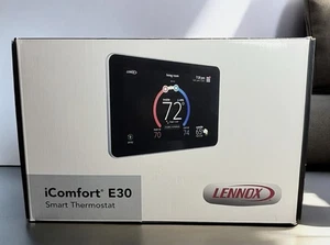 Lennox iComfort E30 Programable WiFi Touchscreen Smart Thermostat HD Display - Picture 1 of 5