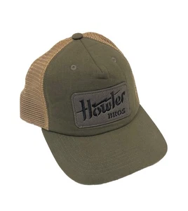 Howler Bros Mütze Kappe Herren grün braun Mesh Logo Patch verstellbar Trucker Outdoor - Bild 1 von 8
