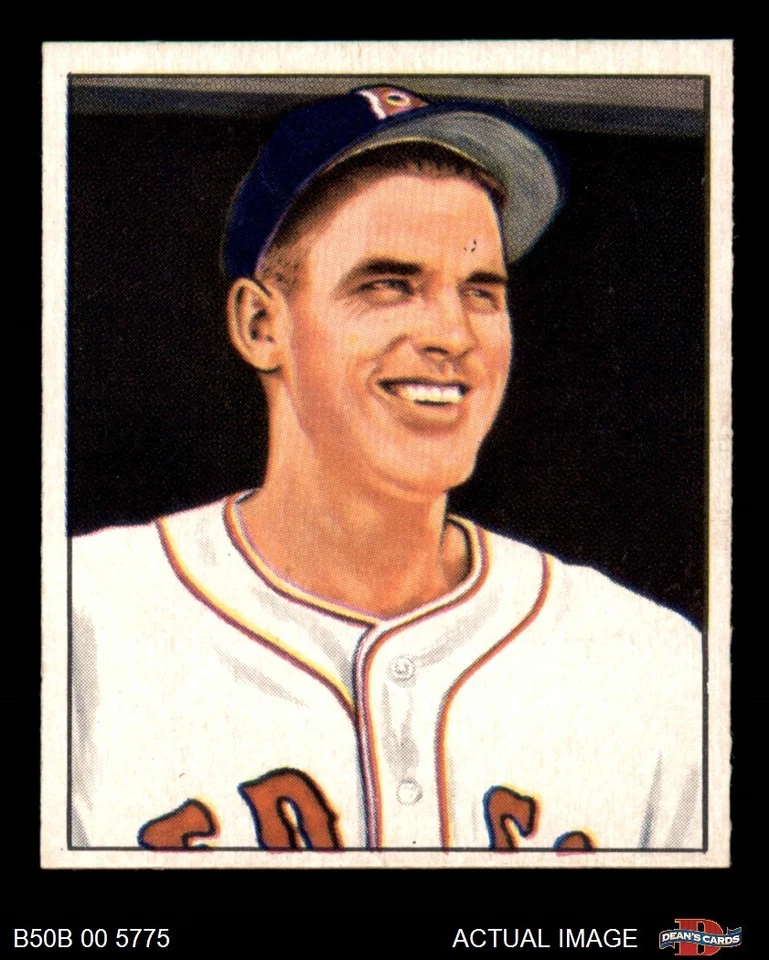 1950 Bowman #188 Earl Johnson Red Sox 7 - NM - Image 1 of 1