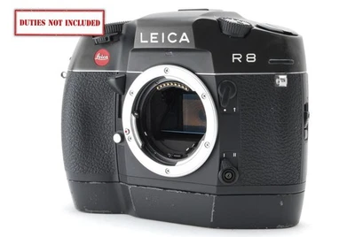 [Casi Como Nueva] Cámara SLR Leica R8 Negra 35 mm Película + Bobinadora Moter R8 de JAPÓN Foto 1 de 4