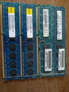 16 GB (4x4GB) RAM 240Pin DDR3-1600 PC3-12800U (Server) - Bild 1 von 1