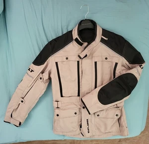 Bilt Explorer Men’s Full zip Padded riding jacket size L Beige  - Bild 1 von 5