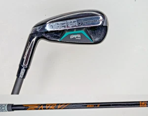 LH TaylorMade GAPR Mid 18* 3H Hyb Driving Iron Stiff Aldila NV 2KXV Orange 40.5" - Picture 1 of 13