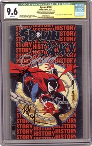 Spawn #300 NYCC Silver Foil 2nd Printing CGC 9.6 Signed Todd McFarlane 2019 - Picture 1 of 2