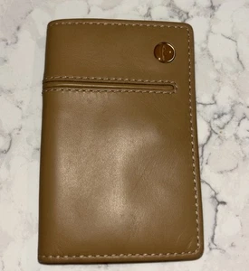 Tumi Leder Kartenetui braun, minimalistisch, schmal, Ausweis Geldbörse - Bild 1 von 5