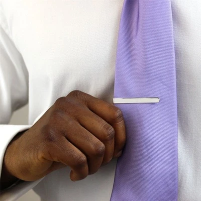 Sterling Silver Classic Tie Slide - Image 1 of 2