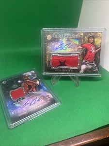 2016 Bowman Inception Sweet Jumbo Patch Auto Amir Garrett 13/25 RC Reds Star Lot - Picture 1 of 8