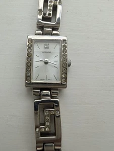 Damen Accurist Uhr einige Gebrauchsspuren Batterie erforderlich - Bild 1 von 5