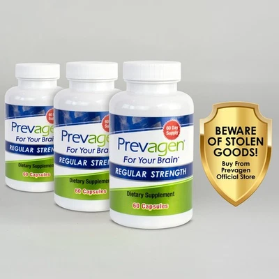 Prevagen Regular Strength 10mg Capsules - 60 Count - 3 Pack (180-Day Supply) - Image 1 of 4
