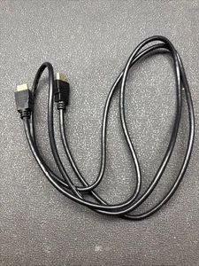 6 Ft HDMI Cable Black High Speed 1080P HDTV - Picture 1 of 1