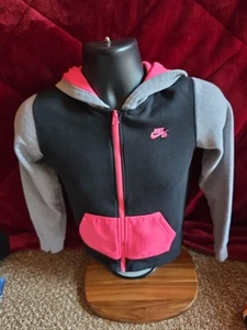 ⭐ Jugend Nike SB Hoodie Full Zip Youth Gr. L Medium 12-13 Jahre HOT PINK SCHWARZ - Bild 1 von 6
