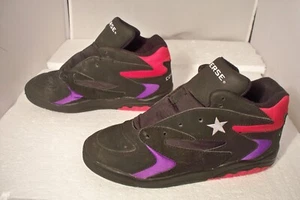 Vintage Converse Mid Basketball Shoes Men size 5.5 Black SKU: 28983 - Picture 1 of 12
