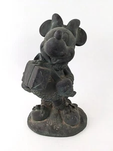 Statua giardino regalo Disney Minnie Mouse vintage resina 1997 #816 Natale - Foto 1 di 10