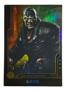 DC Injustice Series 2 Arcade Card "Bane" (Arkham Origins) FOIL #053/110 - Foto 1 di 2