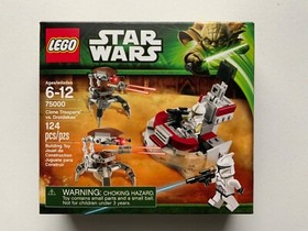 LEGO Star Wars: Clone Troopers vs. Droidekas (75000) - New in Sealed mint box