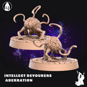 Intellect Devourers DnD Miniature 28mm 32mm 35mm D&D RPG Mini 3D Printed - Picture 1 of 4