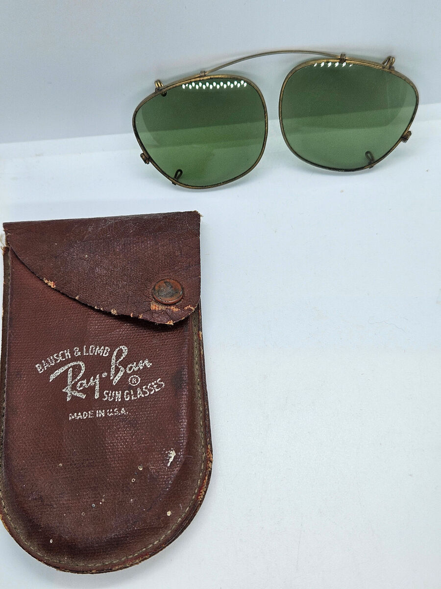 Ray-Ban Clip On Vintage Sunglasses for sale | eBay Ray-Ban Clip On Vintage Sunglasses for sale | eBay