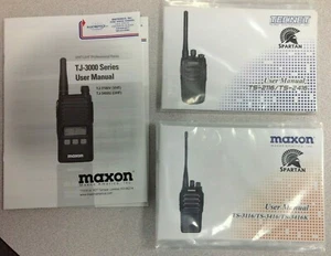 Ihre Wahl Maxon Vintage Handbücher, 2-Wege Radio Bedienungsanleitungen - Bild 1 von 8