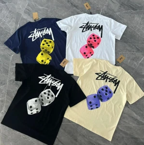 New Rare Stussy Dice Tees (Different colours and Sizes) Sizes: S, M, L , XL - Picture 1 of 11
