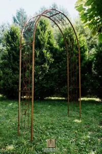 Rosenbogen MELANIE 150 cm Torbogen Rankenbogen Rosenspalier Rundbogen Rankhilfe - Bild 1 von 12
