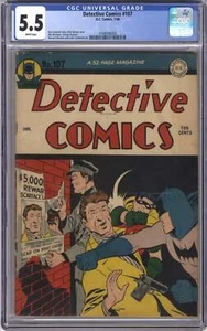DETECTIVE COMICS 107 - CGC 5.5 DC Comics - Bild 1 von 2
