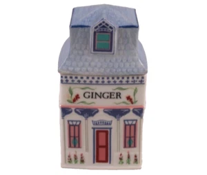The Lenox Spice Village Vintage Ginger Jar 1989 Great Shape - Picture 1 of 6