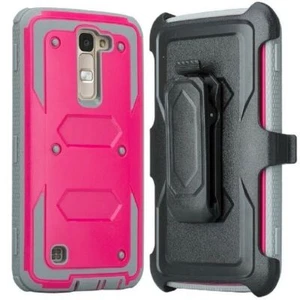 Hülle für LG K10 / LG Premier LTE Holster Case Stoßfest Schutzhülle Handy Cover - Bild 1 von 2