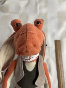 Star Wars Episode 1 JAR JAR BINKS, by Applause Plush With Tags See Pics - Picture 1 of 6