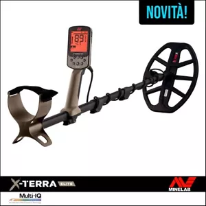 METAL DETECTOR X-TERRA ELITE MINELAB CERCA METALLI ORO MONETE MULTI IQ - Imagen 1 de 3