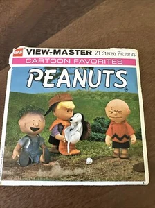 View Master B536, Peanuts, Claymation, GAF, Children's 3 Reel Set Version A - Picture 1 of 6