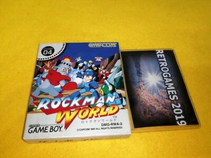 ROCKMAN WORLD NINTENDO GAME BOY GB CAPCOM - Picture 1 of 4
