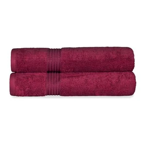 Egyptian Cotton 2-Piece Bath Sheet Towel Set, Oversized Body Towels For Adult... - Picture 1 of 10