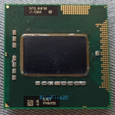 Intel Core i7 720QM CPU 1.6 GHz 6M Quad-Core SLBLY Socket G1 PGA998 Processor - Image 1 of 4