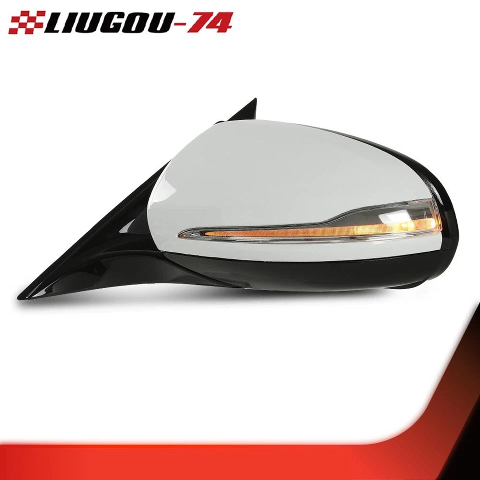 Espejo retrovisor lateral izquierdo blanco para Mercedes Benz clase E E300 2016-2020  Foto 1 de 4