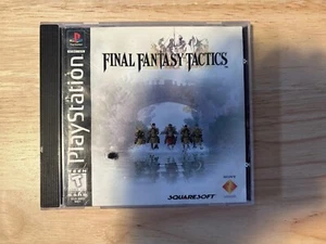 Final Fantasy Tactics (Sony PlayStation 1, 1998) Disc And Manual Only - Picture 1 of 3