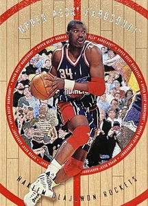 1998-99 Upper Deck Hardcourt HAKEEM OLAJUWAN Houston Rockets - Bild 1 von 2