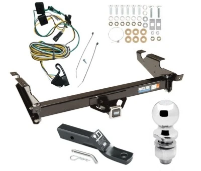 Enganche de remolque Reese para paquete 87-95 GMC G1500 G2500 G3500 con cableado y bola de 2" Foto 1 de 4