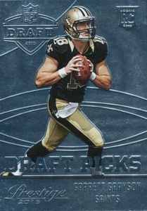 PRESTIGIGE DRAFT-PICKS Garrett Grayson INSERTO-RC SAINTS CSU-RAMS - Imagen 1 de 1