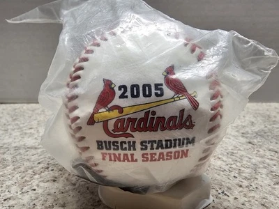 St Louis Cardinals MLB Rawlings 2005 Busch Stadium Final Season Collectible... - Image 1 of 3