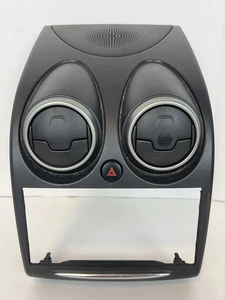 11-13 OEM Nissan Rogue tablero central radio bisel moldura ventilación CA 68260-1VK0A negro - Imagen 1 de 16