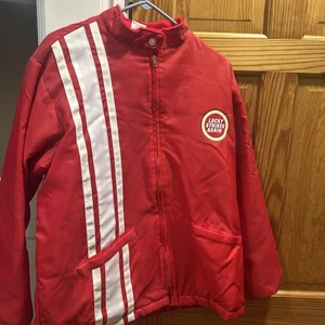 Rare Vintage 70s Lucky Strikes Again Tobacco Racer Jacket Cigarette Advertising - Bild 1 von 16